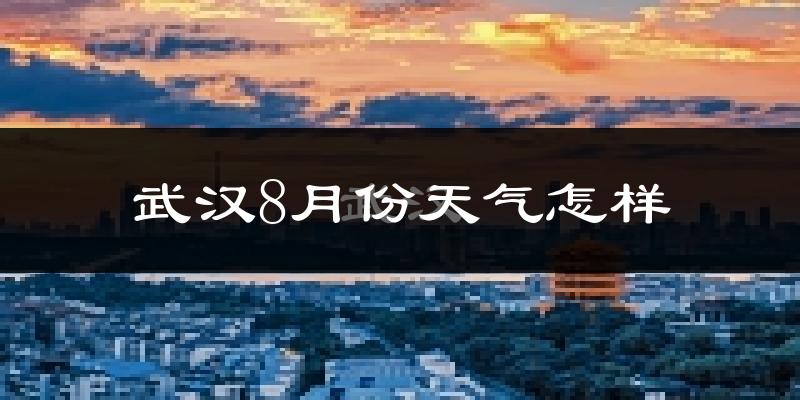 武汉8月份天气如何?很热吗?